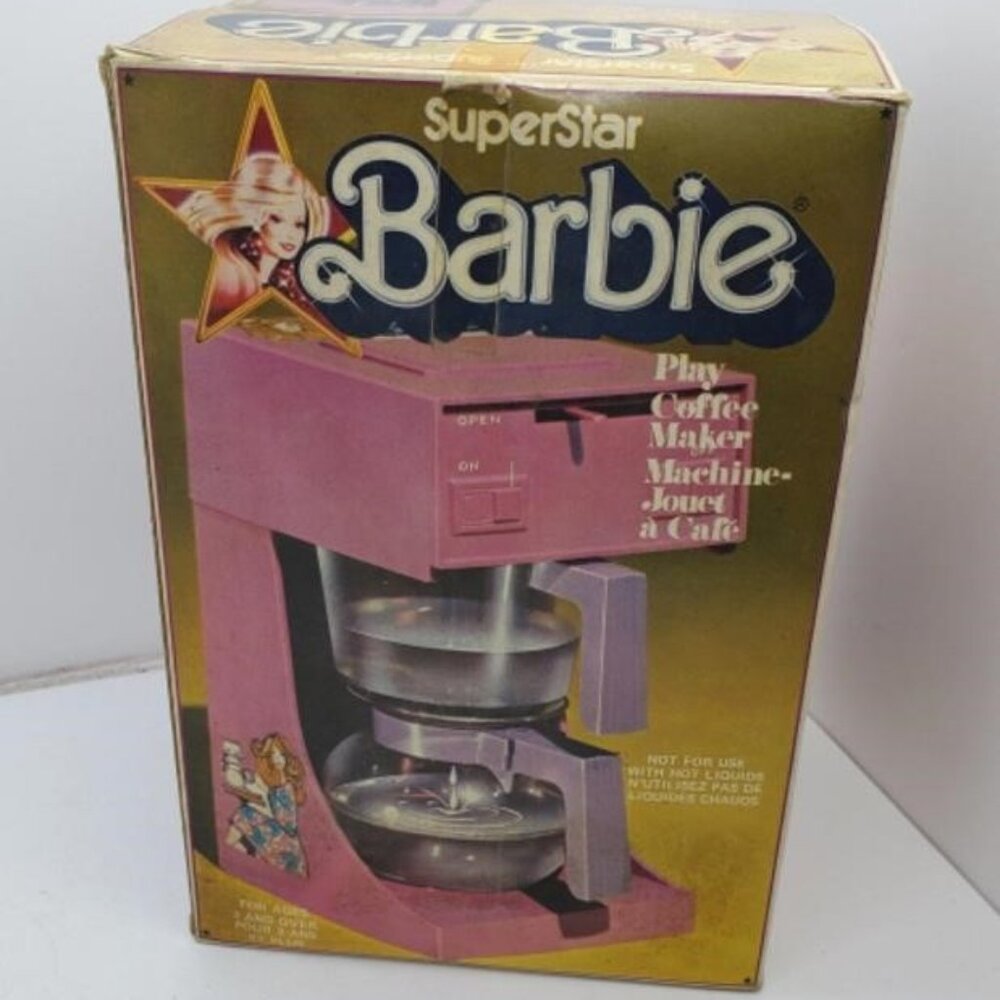 *New* Vintage 1976 Barbie Play Coffee Maker